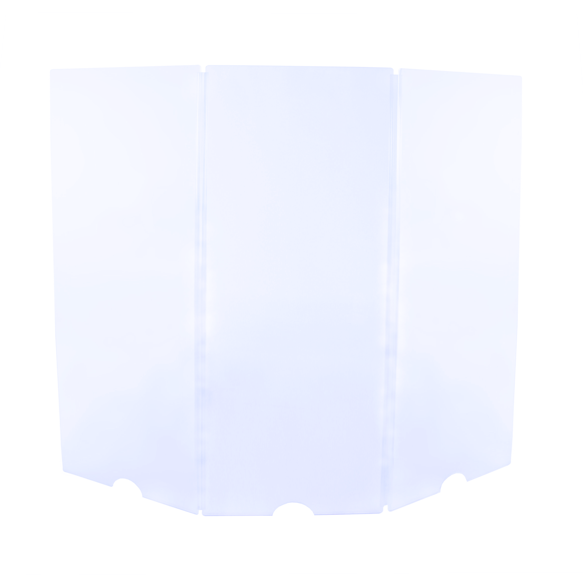 5.5 Foot Tall Drum Shield System - Crystal Clear Acrylic