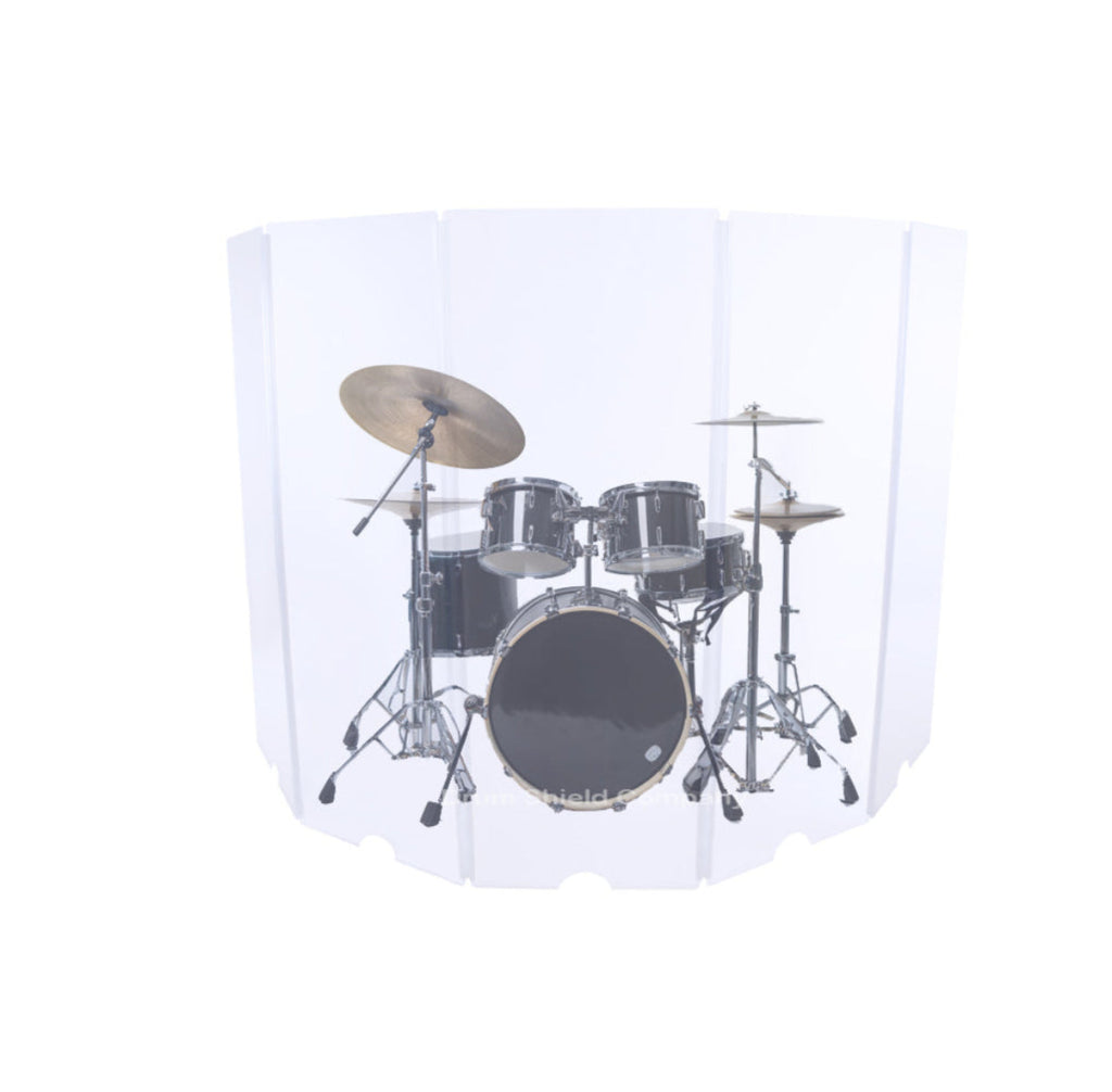 5 panel 66 inch Assembled church drumshield 