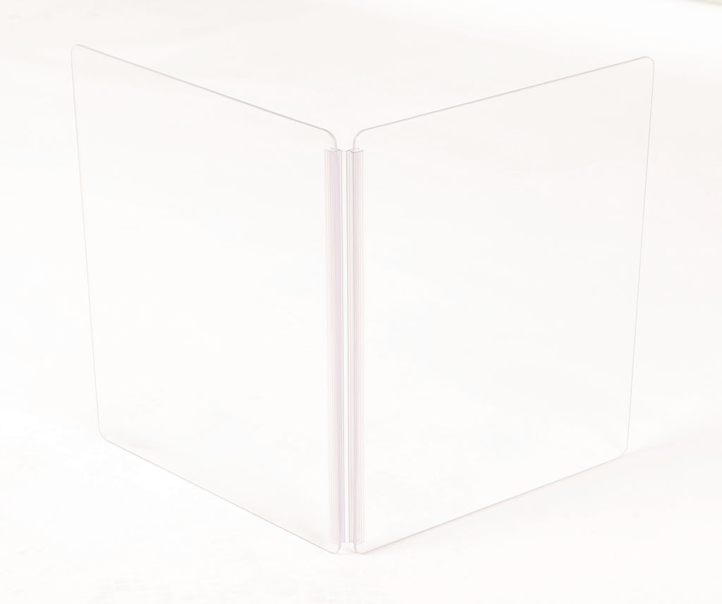 2 Foot Tall Amp Shield System  Crystal Clear Acrylic