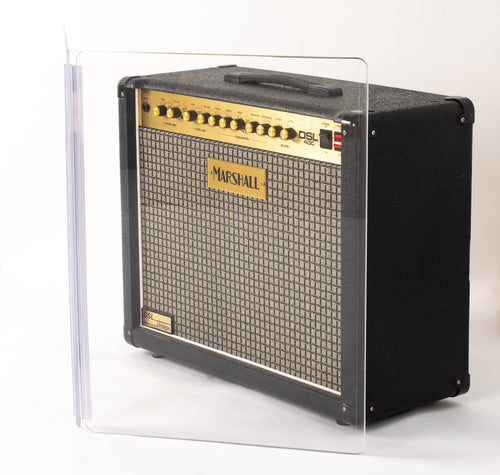 2 Foot Tall Amp Shield System  Crystal Clear Acrylic