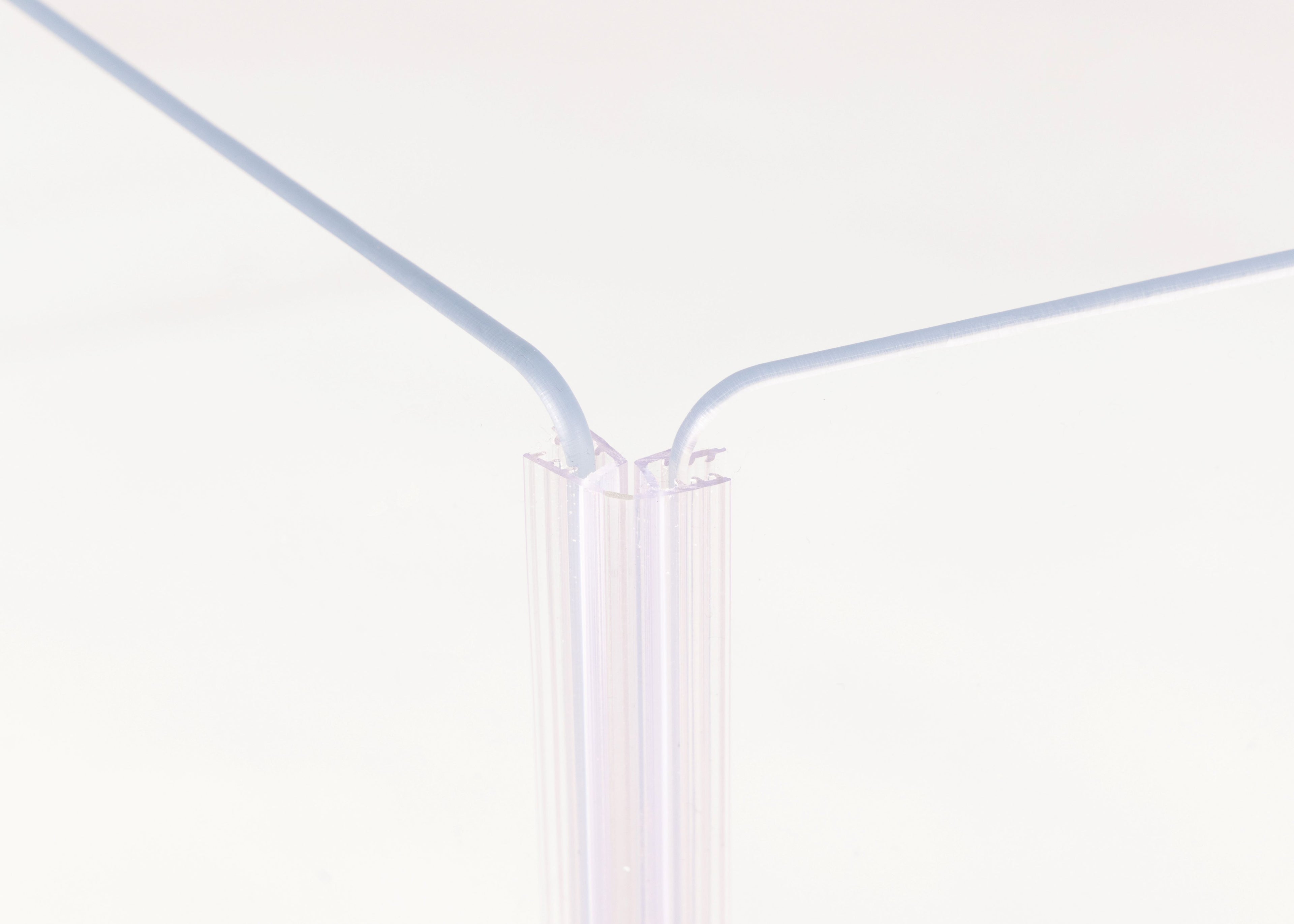 2 Foot Tall Amp Shield System  Crystal Clear Acrylic