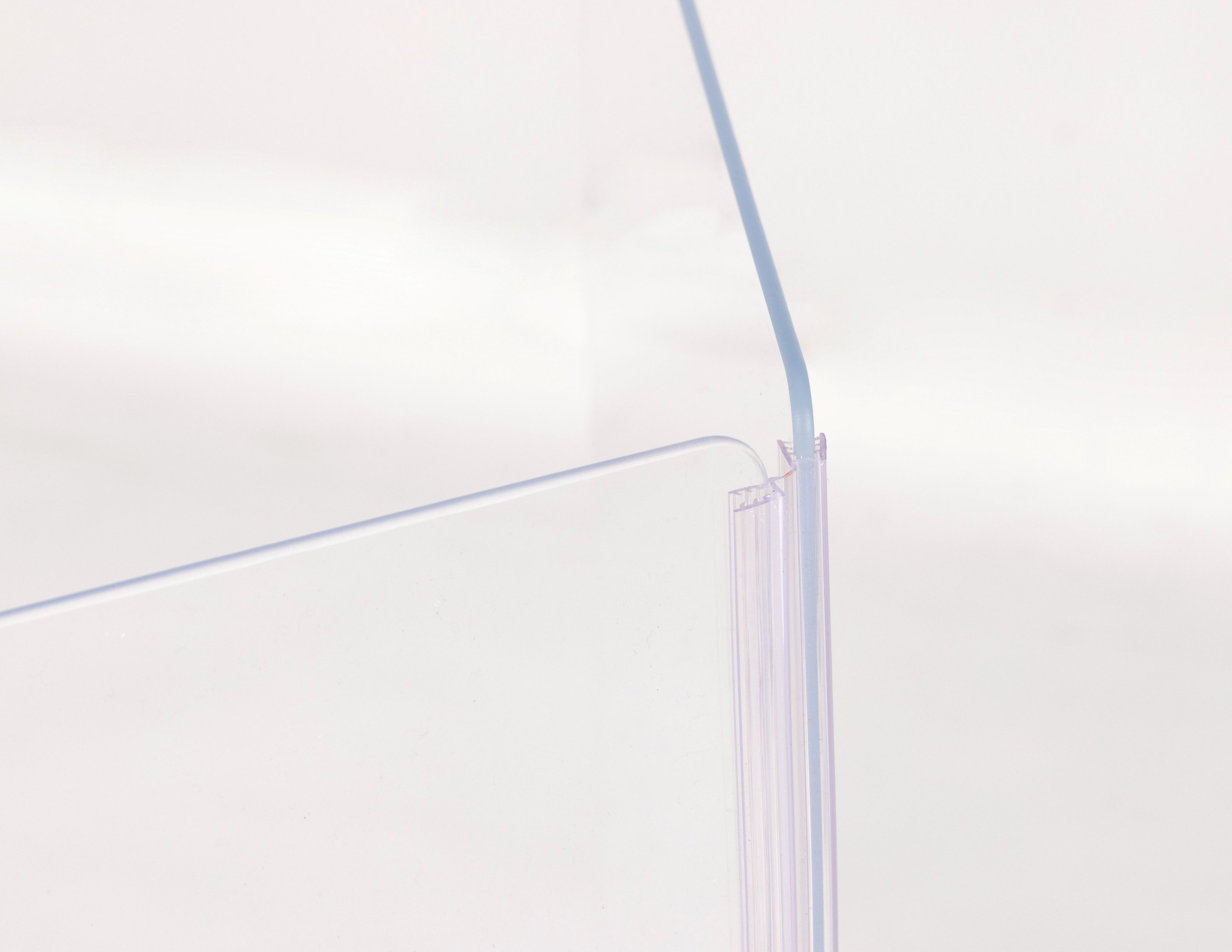 2 Foot Tall Amp Shield System  Crystal Clear Acrylic